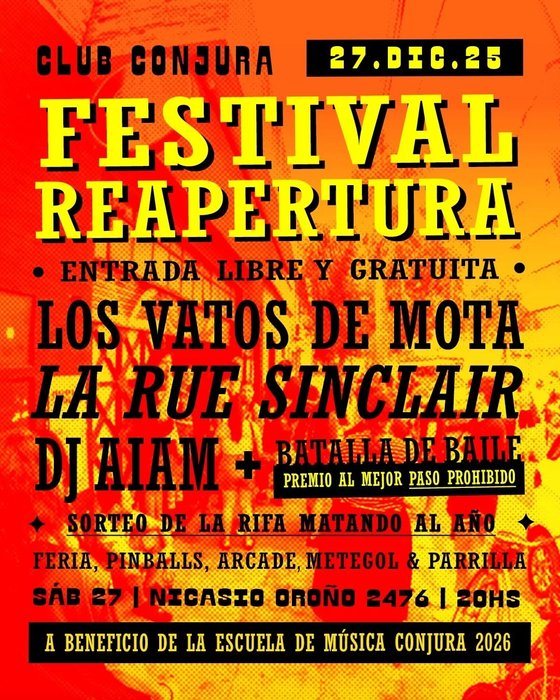 FESTIVAL REAPERTURA