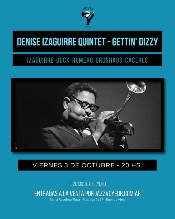 DENISE IZAGUIRRE QUINTET - GETTIN' DIZZY