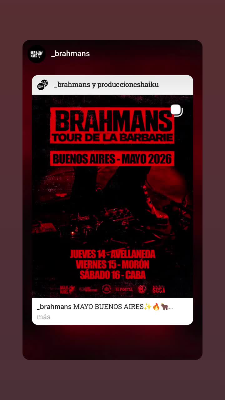 BRAHMANS TOUR DE LA BARBARIE