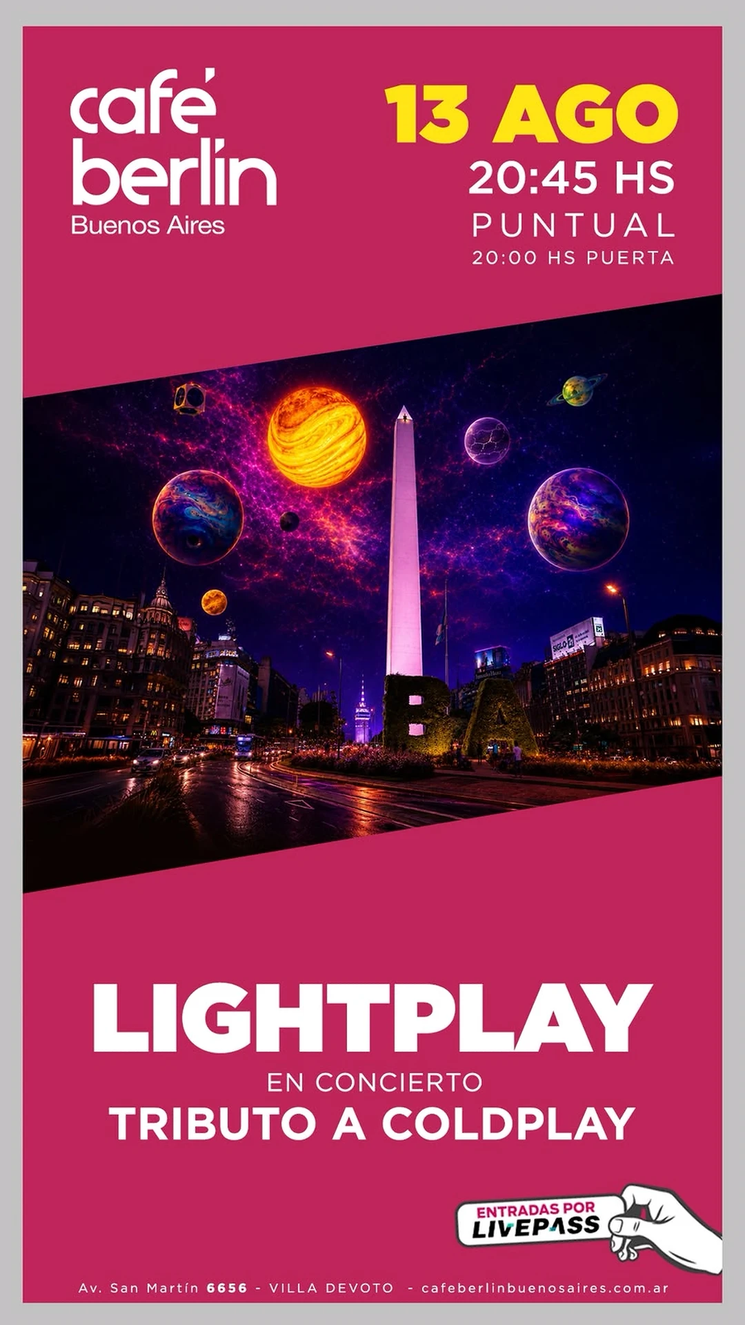 LIGHTPLAY - TRIBUTO A COLDPLAY