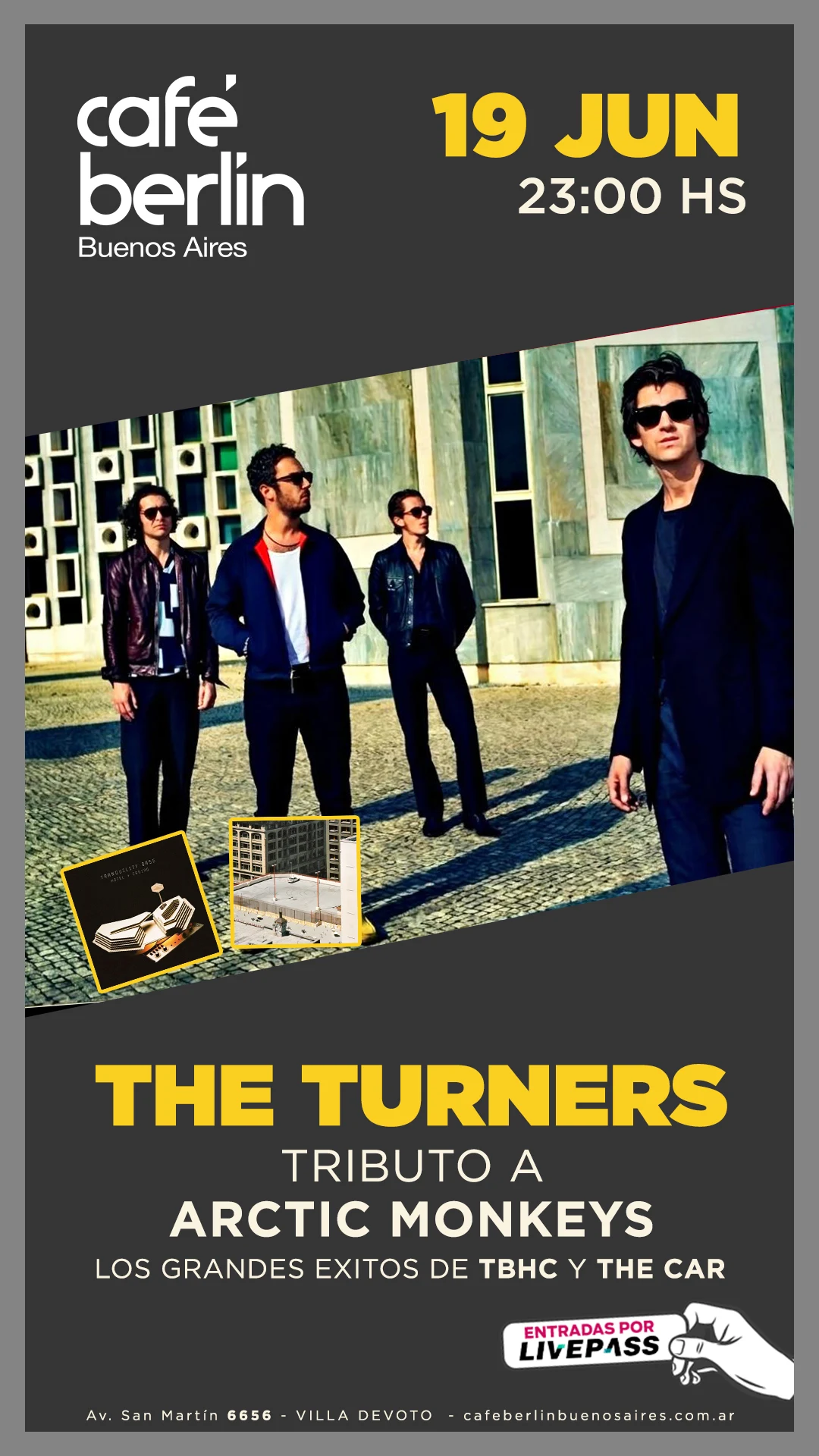TRIBUTO A ARCTIC MONKEYS
