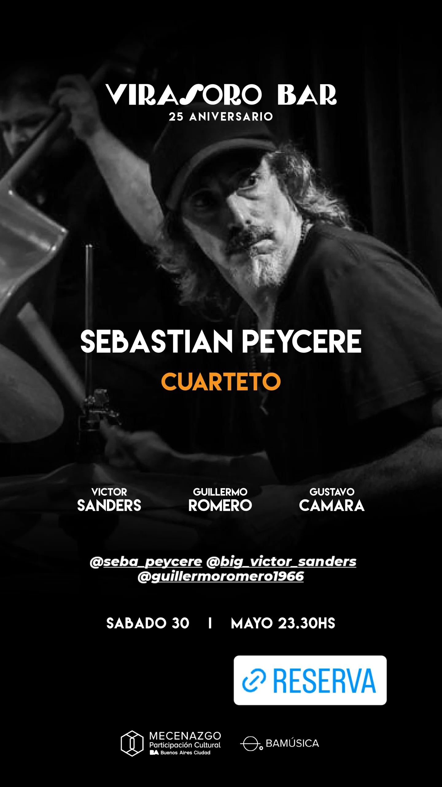 SEBASTIAN PEYCERE CUARTETO