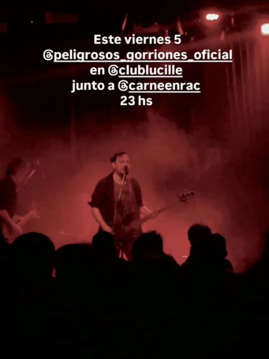 Peligrosos Gorriones, Carne