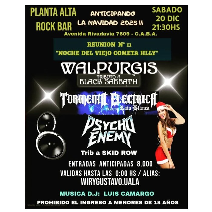 Noche del Viejo Cometa Hilly