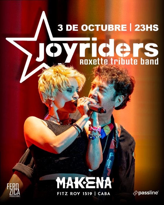 JOYRiders roxette tribute band