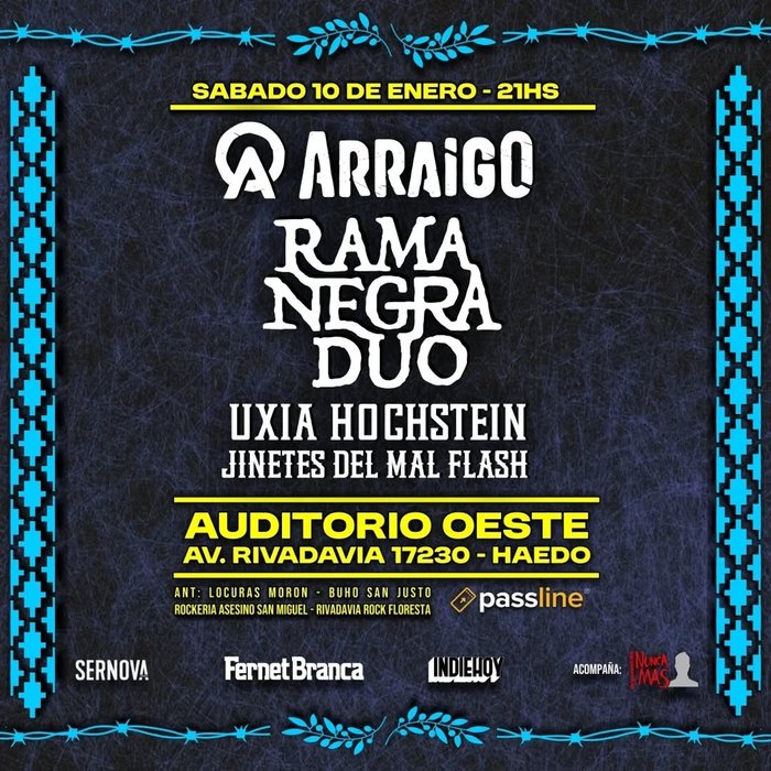 Arraigo + Ramanegra Duo + Uxia Hochstein