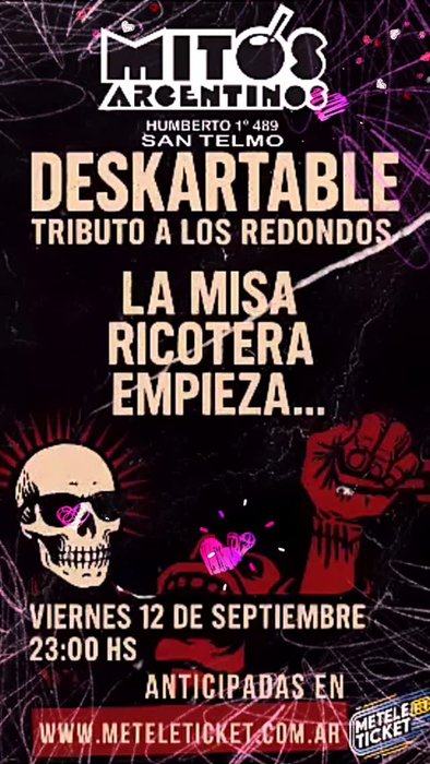 DESKARTABLE TRIBUTO A LOS REDONDOS