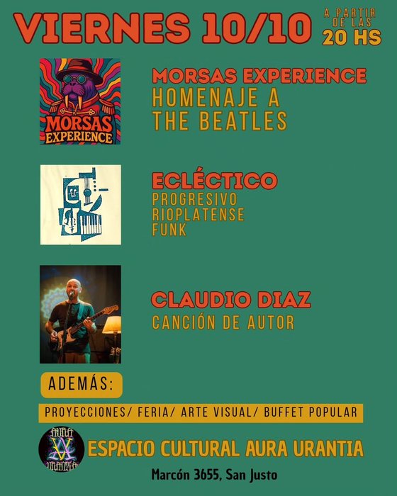 Morsas Experience, Eclectico, Claudio Diaz