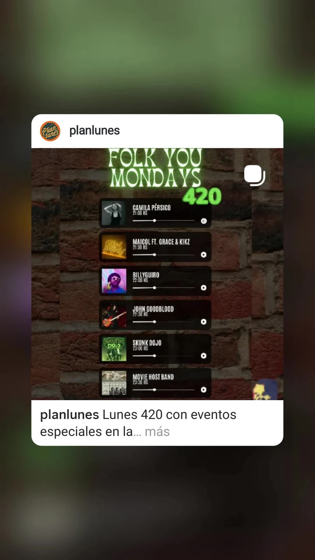 FOLK YOU MONDAYS 420