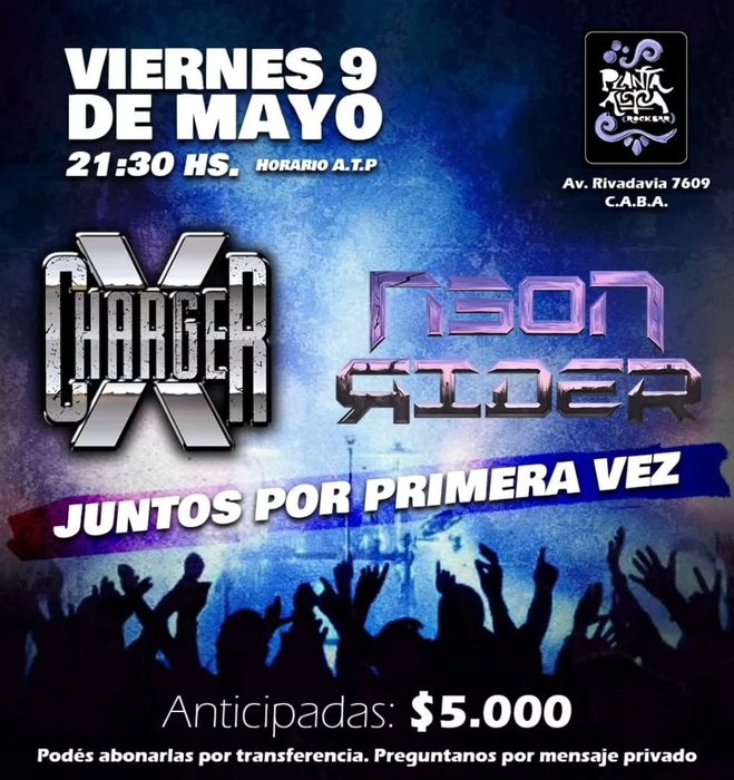 Charger X + Neon Rider — Juntos por Primera Vez
