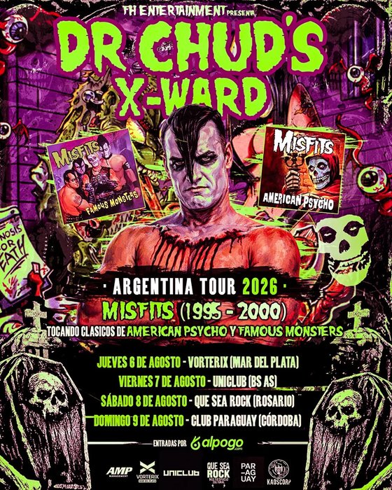 Dr Chud's X-Ward Argentina Tour 2026