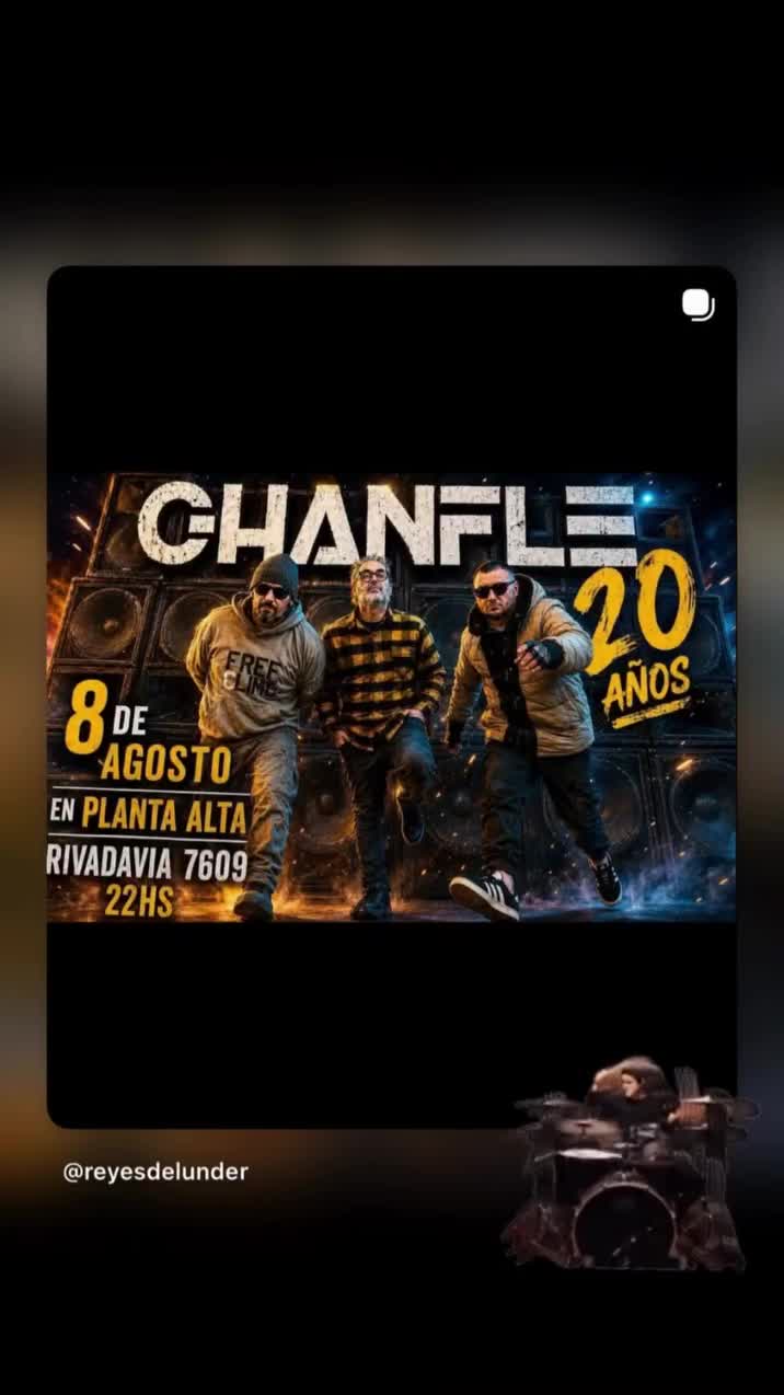 CHANFLE 20 AÑOS