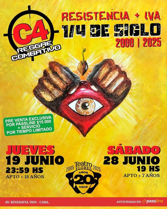 14 de siglo de Resistencia + IVA