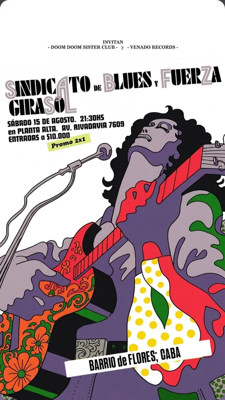 SINDICATO DE BLUES Y FUERZA + GIRASOL
