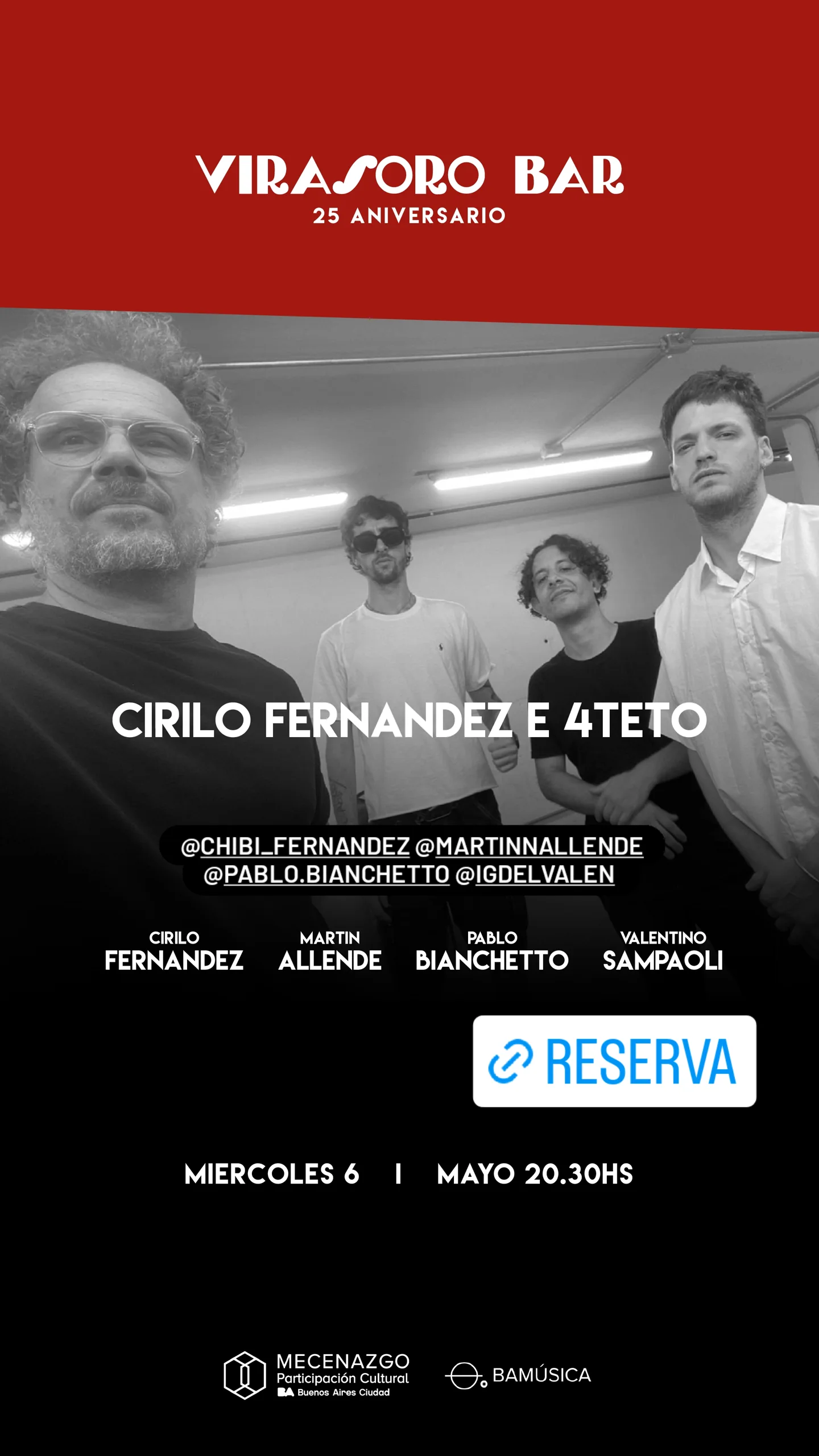 CIRILO FERNANDEZ E 4TETO